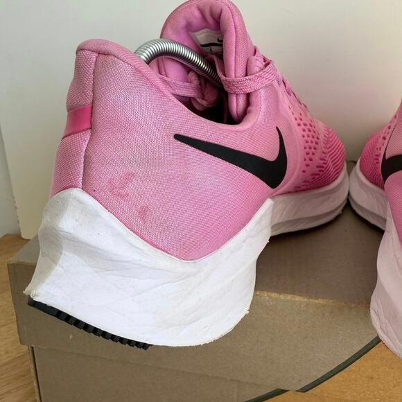 Nike Air Zoom Winflo 6 Pink/White Women Running Sneakers - SZ 8 - Picture 9 of 16